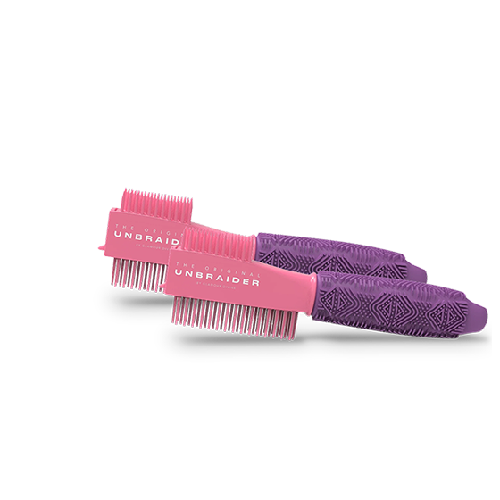 The Original Unbraider Pink Rose